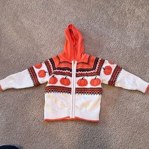 Fall Pumpkin hooded sweater